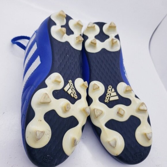 Adidas Goletto VIII Blue Firm Ground FG Soccer Cleats Boys Youth Size 1.5 - Picture 10 of 12